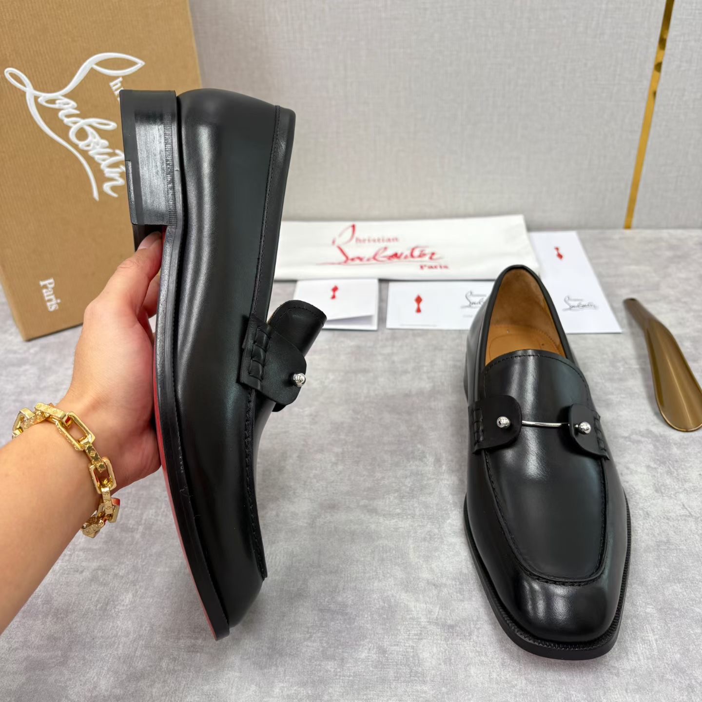 Cistian Louboutin shoe